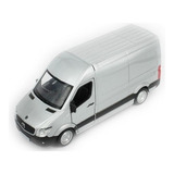 Miniatura Sprinter Mercedes Benz Em Metal Escala 1 36