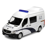 Miniatura Sprinter Mercedes Benz Viatura Metal Escala 1 36