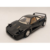 Miniatura Sunnyside Ss929 Esc1 39 Ferrari F40 Preta 1987