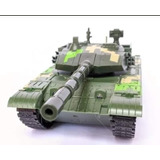 Miniatura Tank R c Militar Camuflado Escala 1 24 30 5cm