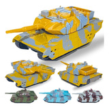 Miniatura Tanque De Guerra Camuflado Modelo Militar Exército