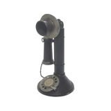 Miniatura Telefone Castical 25cm Vintage Retro Decorativo