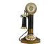 Miniatura Telefone De Disco Estilo Retrô Vintage