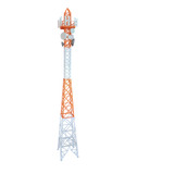 Miniatura Torre Telecomunicões 38cm Escala Ho 1 87 Maquetes