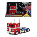 Miniatura Transformers Autobot Optimus Prime 1 24 Metal Jada