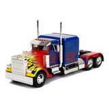 Miniatura Transformers Optimus Prime Tf1 Jada 1 24