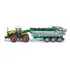 Miniatura Trator 1/87 Com Tanque Á Vácuo Agrícola Siku