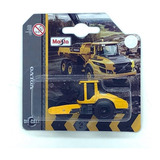 Miniatura Trator Volvo Rolo Compressor Die Cast Metal Maisto