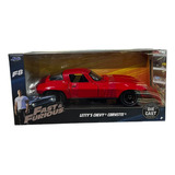 Miniatura Velozes E Furiosos Chevy Corvette Letty Jada 1:24