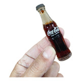 Miniatura Vidro Garrafa Coca-cola Colecionável 7,5x2cm Cod01