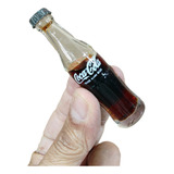 Miniatura Vidro Garrafa Coca-cola Colecionável 7,5x2cm Cod03
