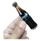 Miniatura Vidro Garrafa Coca cola Colecionável 7 5x2cm Cod04