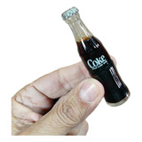 Miniatura Vidro Garrafa Coca cola Colecionável 7 5x2cm Cod05