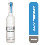 Miniatura Vodka Belvedere 50ml Mini Garrafa Original