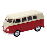 Miniatura Volkswagen 1963 Kombi T1 Metal 1:34 Welly Dm Toys