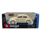 Miniatura Volkswagen Fusca 1955 Escala 1 18 Burago