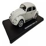 Miniatura Volkswagen Fusca 1961 Escala 1-24 -17cm Em Metal-