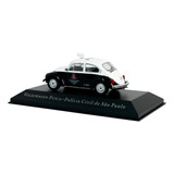Miniatura Volkswagen Fusca 1967 Policia Civil