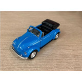 Miniatura Volkswagen Fusca Beetle Conversível Escala 1 34