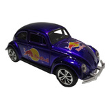 Miniatura Volkswagen Fusca Beetle Red Bull Bebida 1 32 12 Cm