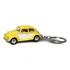 Miniatura Volkswagen Fusca Chaveiro Gam0384 Amarelo E Branco