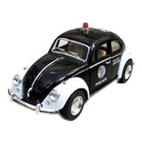 Miniatura Volkswagen Fusca Da Polícia