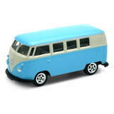 Miniatura Volkswagen Kombi 1963 T1 Bus California 1 64 Welly