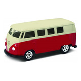Miniatura Volkswagen Kombi 1963 T1 Bus California 1 64 Welly