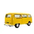 Miniatura Volkswagen Kombi 1972 Vw Bus T2 Welly Oficial Vw
