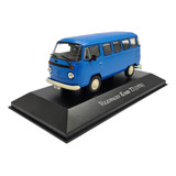 Miniatura Volkswagen Kombi Azul T2 1976 Azul Metal 1 43