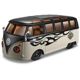 Miniatura Volkswagen Kombi Harley davidson Maisto 1 25