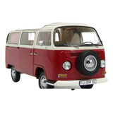 Miniatura Volkswagen Kombi T2 Bus Camping Schuco 1 18