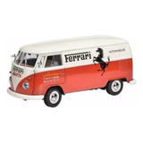 Miniatura Volkswagen Kombi Transporter Ferrari Schuco