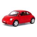 Miniatura Volkswagen New Beetle 1998 Vermelho