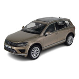 Miniatura Volkswagen Touareg 2015 Cinza Perola