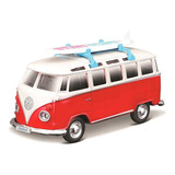 Miniatura Volkswagen Van Samba (prancha De Surf) 1/43 Mais