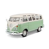 Miniatura Volkswagen Van Samba 1 24 Maisto Verde