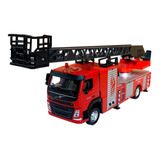 Miniatura Volvo Caminhao Bombeiro