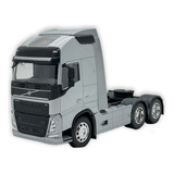 Miniatura Volvo Caminhão Fh 500 1 32 Azul prata ver branc
