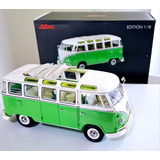 Miniatura Vw Kombi T1 1962 23 Janelas 1 18 Schuco