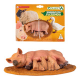 Miniaturas Animais Fazenda Porca