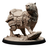 Miniaturas Colecionadores Astrais Castor Gigante Escala 72mm