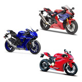 Miniaturas De Moto Honda Ducati Yamaha 1 18 Maisto Kit