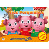 Miniaturas Em Ação Os Três Porquinhos De Laurel Clayton Vol 1 Editorial Vr Editora Capa Mole Em Português 2023