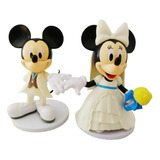 Miniaturas Mickey E Minnie
