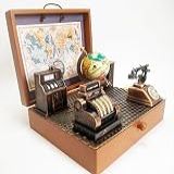 Miniaturas Objetos Antigos Do Cotidiano Com Televisão Antiga
