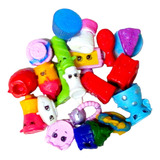 Miniaturas Shopkins Kit 20 Peças Diversas Envio Rápido