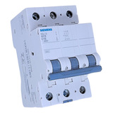 Minidisjuntor 3p 16a Curva C 5sl1316 7mb Siemens Tripolar