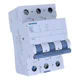 Minidisjuntor 3p 20a Curva C 5sl1320 7mb Siemens Tripolar