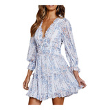 Minivestido Feminino De Chiffion